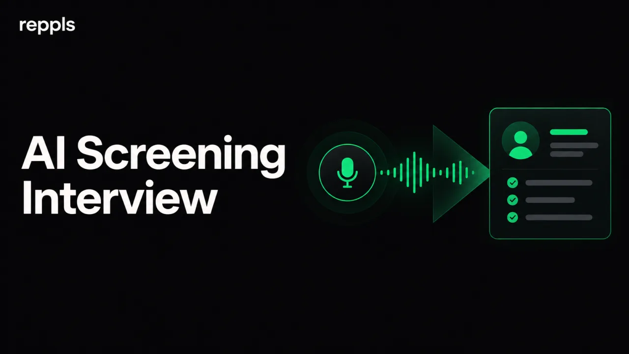 AI Screening Interview video