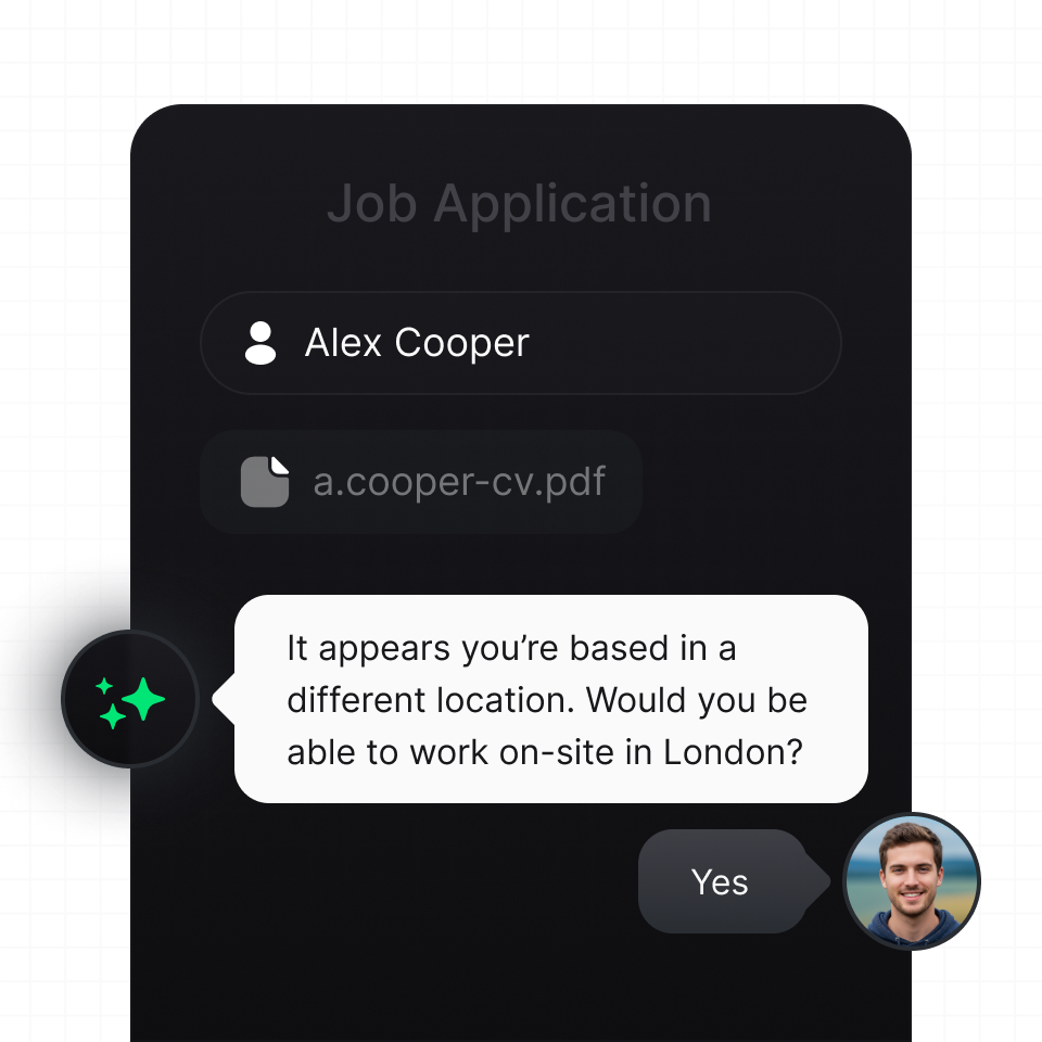Application form impact illustration